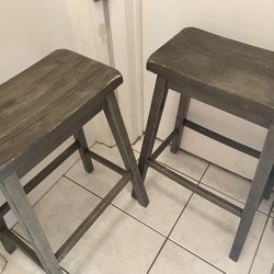 Wooden Bar Stools