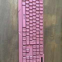 Klim Wireless Chroma Pink Keyboard 