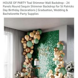 Shimmer Wall 20 Pieces New