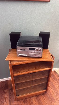 Vintage Swivel Radio or TV Stand