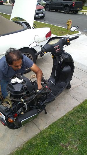 Photo Scooter/Moped complete repair tune ups parts