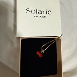 Cherry necklace