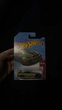 Nissan skyline GTR R34 hotwheel