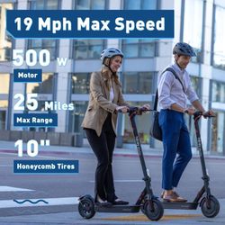 Electric Scooter For Sale! Brand New! 500W Hiboy Brand! Electric Scooter For Commute! Lightweight & Stylish! Foldable &Affordable! KS4-Pro Model.