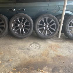4/ Tires Rims  265/50 R 20  