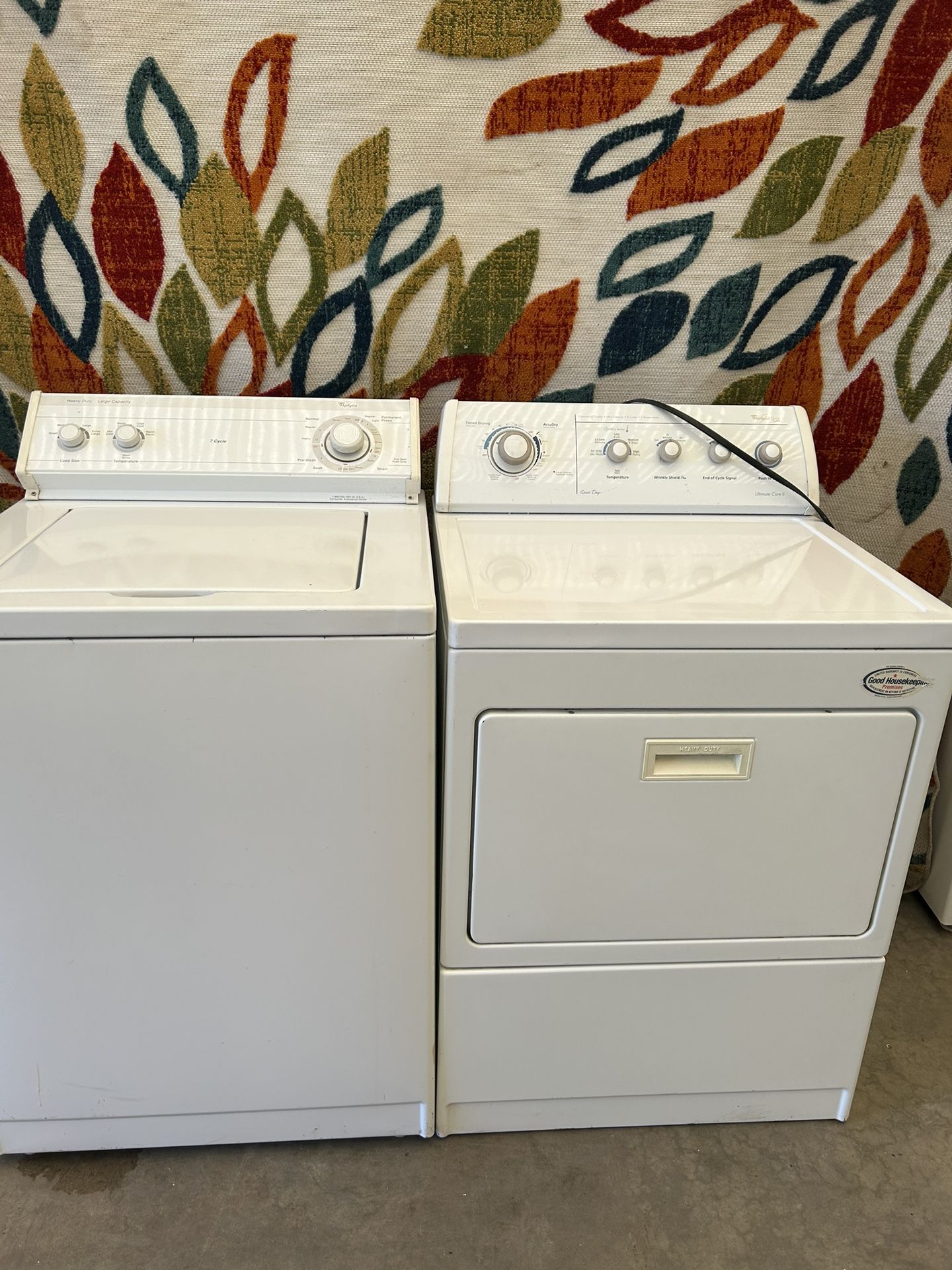 Whirlpool Washer And Dryer Laundry