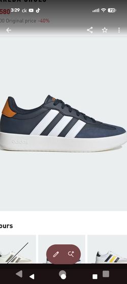 adidas Barreda Men's Sportswear Shoes SIZE 12 &10.5 ONLY