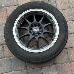 Rim and Tire Set Of 4