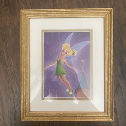 Tinker Bell Disney Character Of The Month Framed Art Notecard