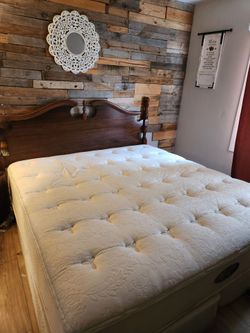 King size bed &Head board