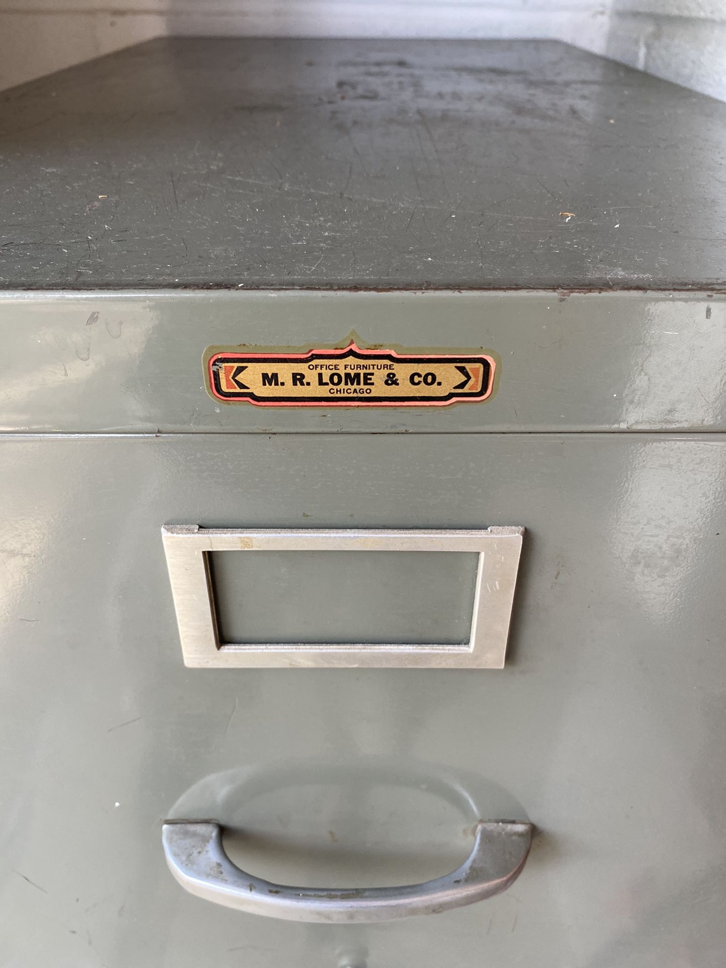 Vintage Filing Cabinet