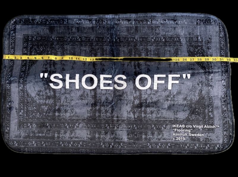 IKEA x Virgil Abloh Shoes Off White Lettering Mat