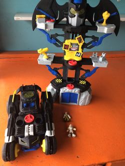 Batman Play set And Bat mobile