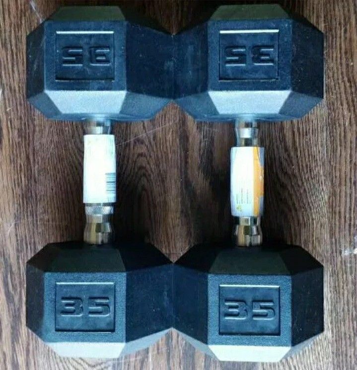 CAP 35 LB Dumbbell Set (70 LBS Total)