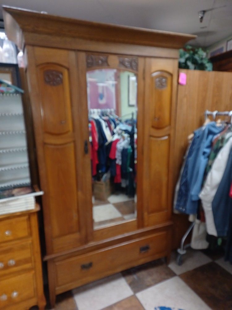 Antique Armoire 3pc