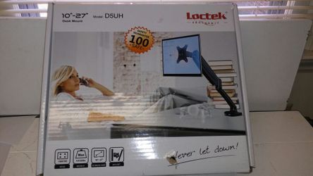 Loctek Model D5UH Desk Mount 10"-27"