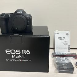 Canon EOS R6 Mark Il RF 24-105mm F4 L IS USM KIT