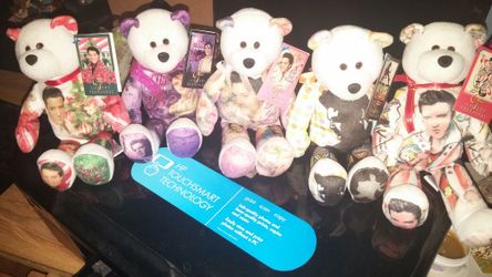 Elvis Beanie Babies Collectors Brand New