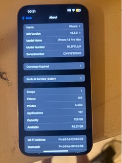 iPhone 13 Pro Max 128gb