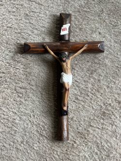 16” Vintage Crucifix