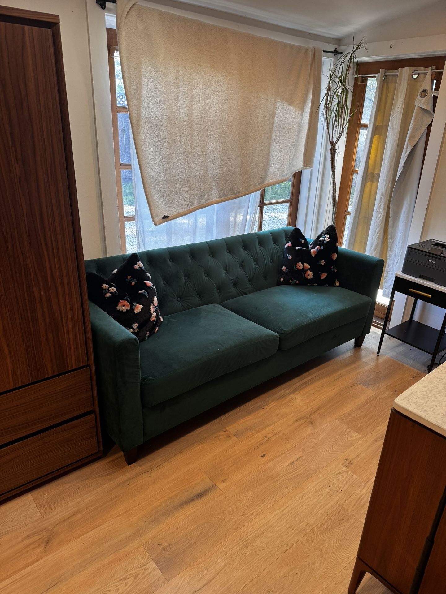 Dark Green Couch - Wayfair $250