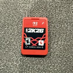 NBA 2k26 Nintendo Switch 2…. NO CASE….. TRADE 