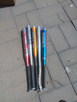 Old fastpitch bats