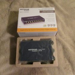 Netgear Switch Gs108 In Box

