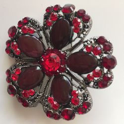 Rhinestone Brooch