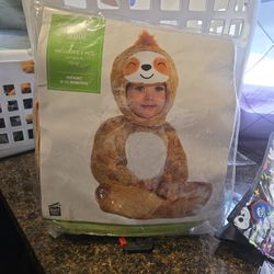 Cuddly Sloth Costume