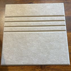 REVERBEON 12PCS Acoustic Panels Beige