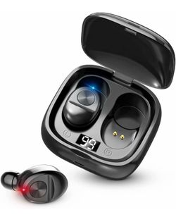 Wireless Earbuds Bluetooth 5.0 Mini Headphones Hi-Fi Stereo in-Ear Earphones
