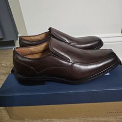 G.H. Bass & Co. Men’s Brown Leather Slip - Size 9M