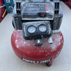 PORTER-CABLE Air Compressor, 6-Gallon, Pancake, Oil-Free (C2002-ECOM)