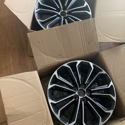 TWO TOYOTA RIMS 17in 