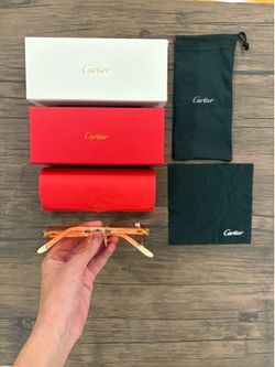 Cartier Style Glasses | Brand New | Multiple Colors Available