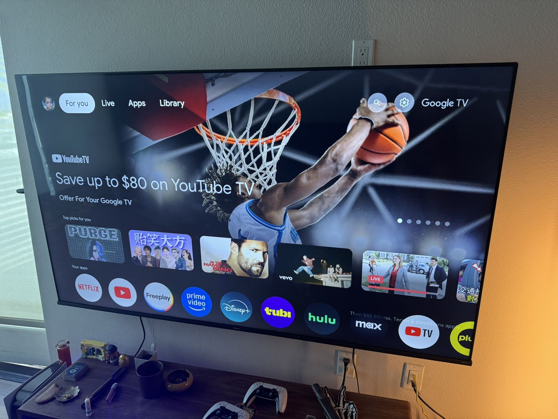 75 inch flat tv