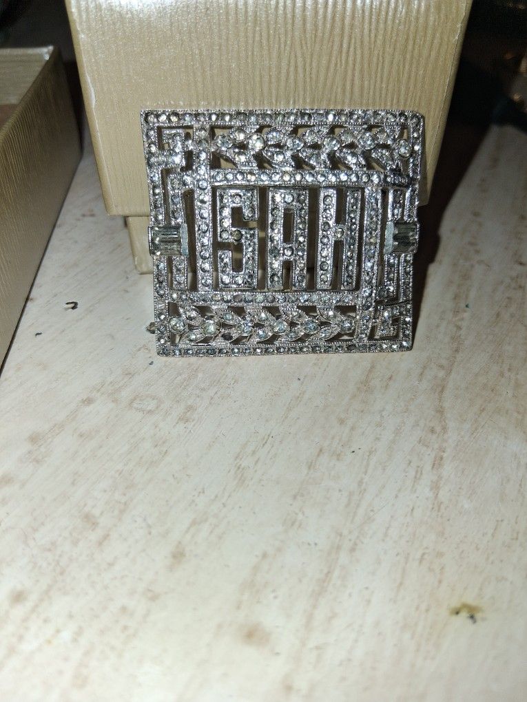 Antique Initial Pin
