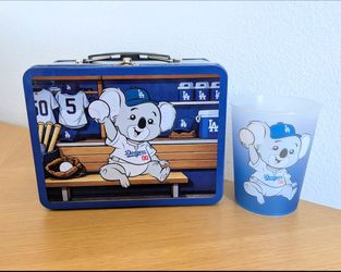LA Dodgers Koala Lunchbox With Cup (Stadium Exclusive) - Pristine Condition