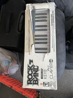 Wii Rock Band 3 With Keyboard