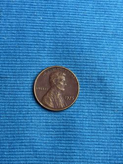 Moneda De Lincoln 1975 No Ceca Roja