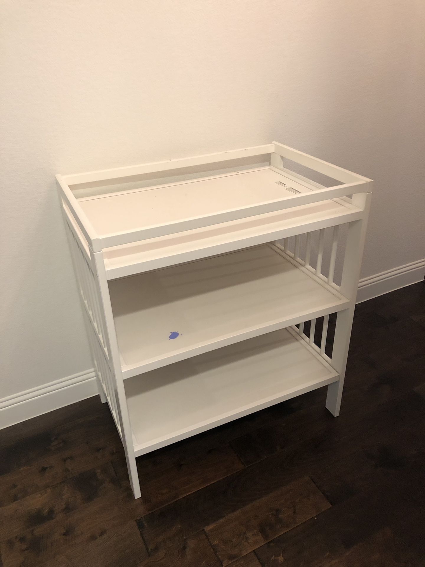 Ikea baby changing table for nursery