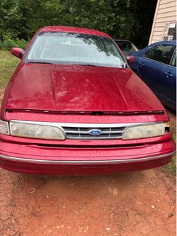 1996 Crown Vic   Red v-8