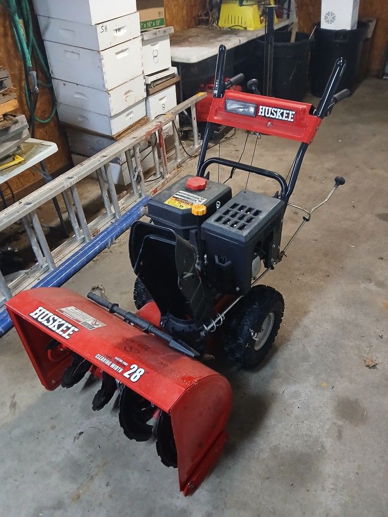 Huskee Snow Blower