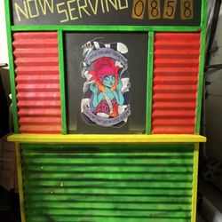Custom Beetlejuice “Now Serving” Booth – One of a Kind