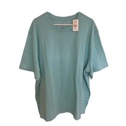 DXL T-Shirt Size 2XL Light Blue 
