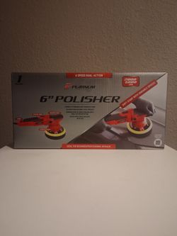 Platinum Series Buffer Polisher, 6 Speed Dual Action for Car Detailing