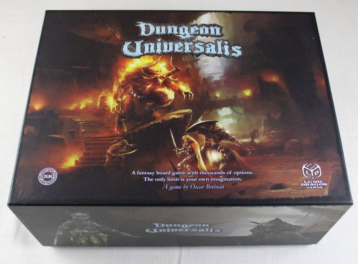 Dungeon Universalis Board Game Like new