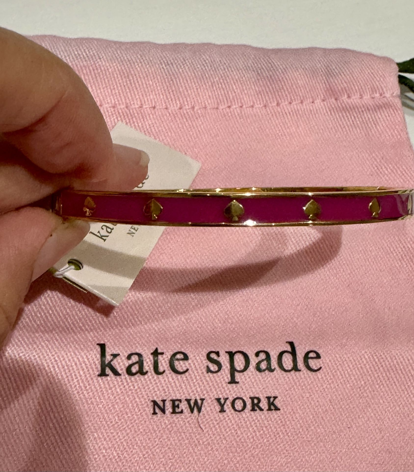 Kate spade Pink Bangle - New With Dust Bag