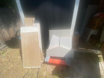 Sheetrock scraps